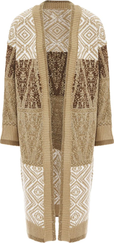 Jalene damen strickjacke - beige, M