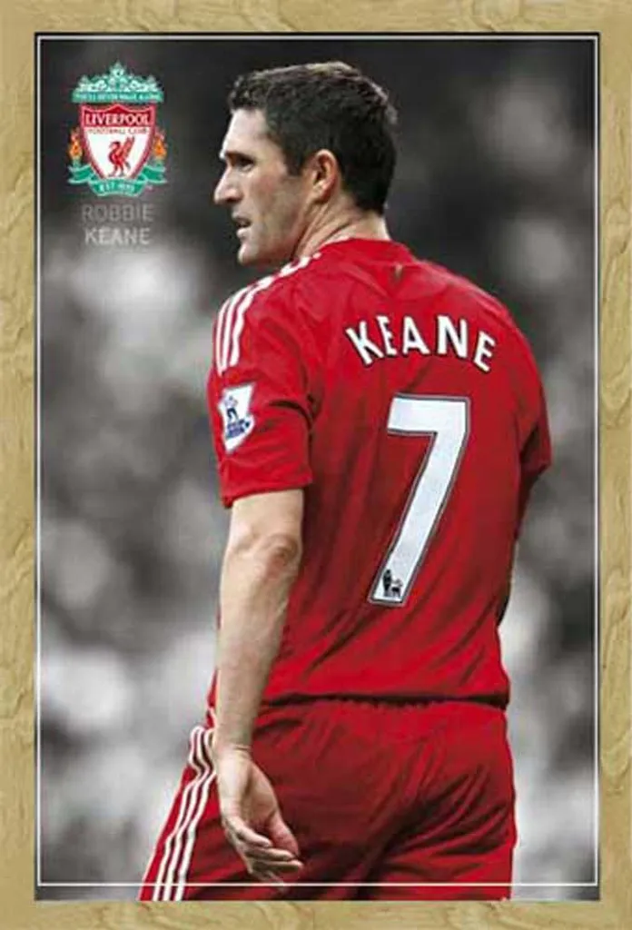 Cornice con Poster Liverpool Keane Shinsuke 61x91,5cm | Poster Calcio