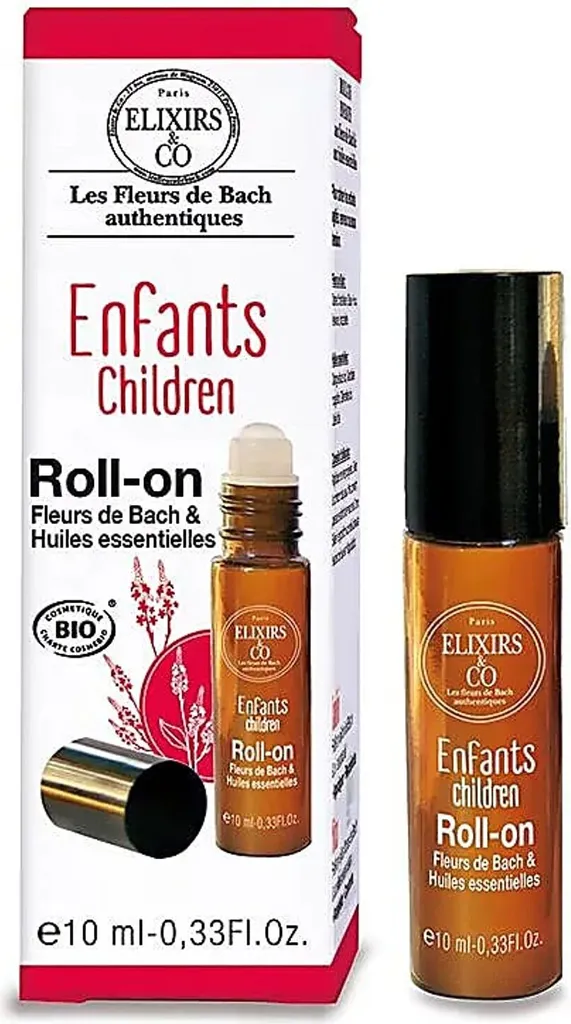 Bach Rollon Enfants Bio 10ml - Fleurs de Bach Originales pour le Calme