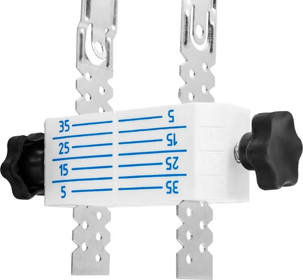 Kit Nivellement Plafond Tevo Tech pour Profil CD60 - Pose Facile 6 Pcs