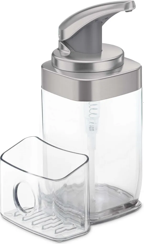 Distributeur de Savon Simplehuman Grande Capacité 650 ml Plastique Mat - 3
