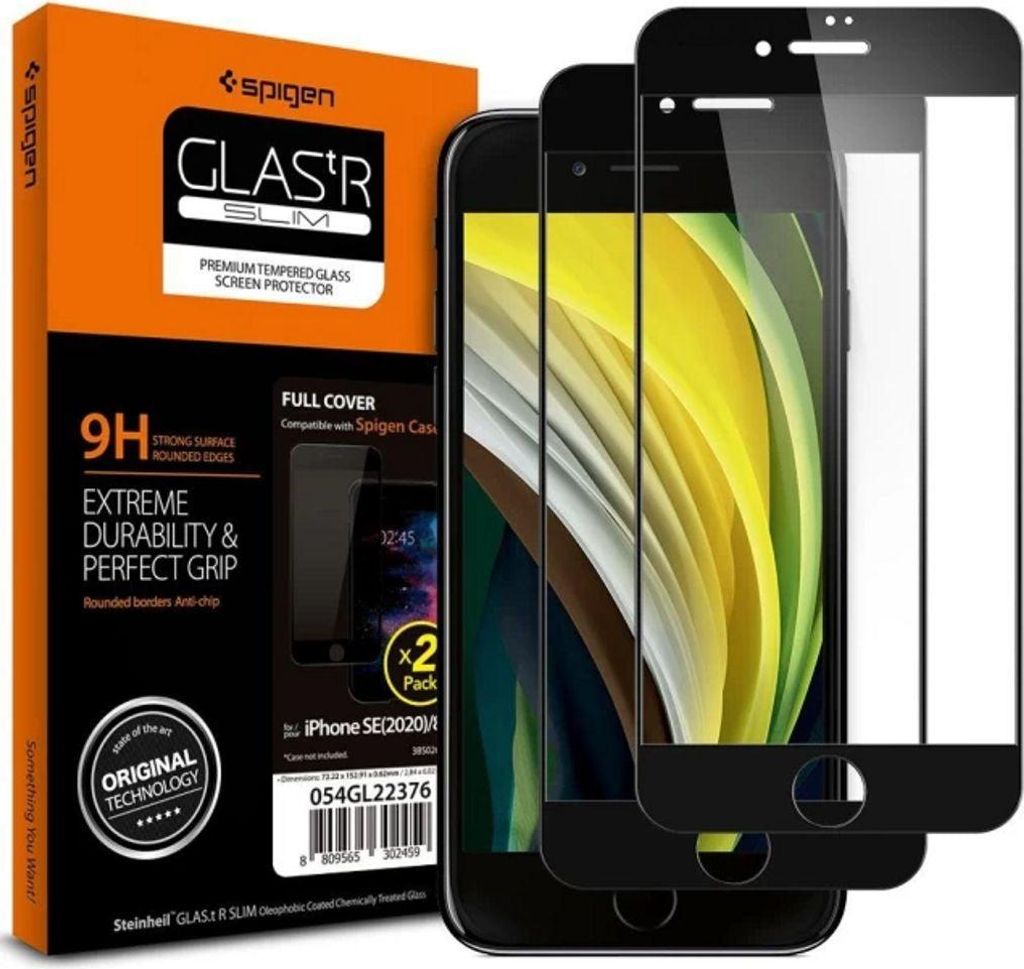 Spigen Glas.TR HD Full Cover in vetro temperato per iPhone Immagine del prodotto 