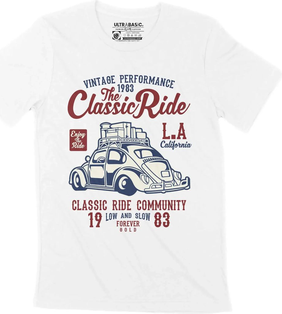 Herren Grafik T-Shirt Vintage Performance 1983 - die klassische Fahrt – Vintage Performance 1983 - The Classic Ride – Geschenk 41. Geburtstag