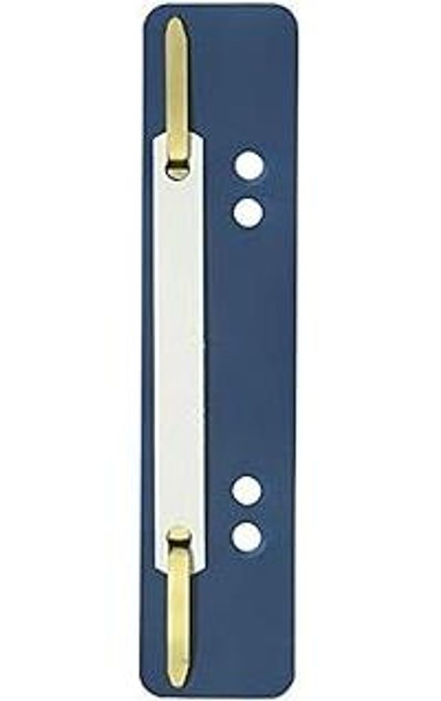 Elba Heftstreifen aus Kunststoff, 150x35mm, blau, 100 Stück