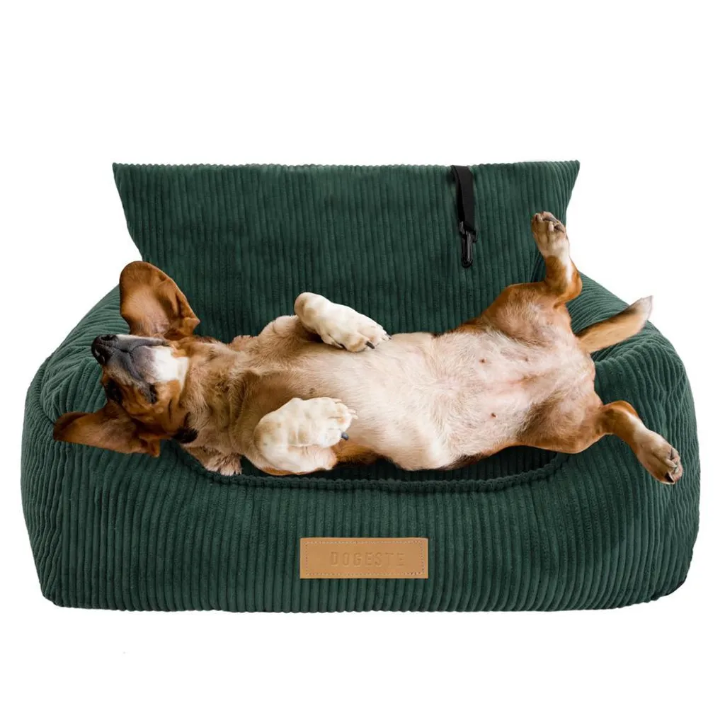 Trasportino, cuccia 2in1 Dogeste Comfi – verde - 5