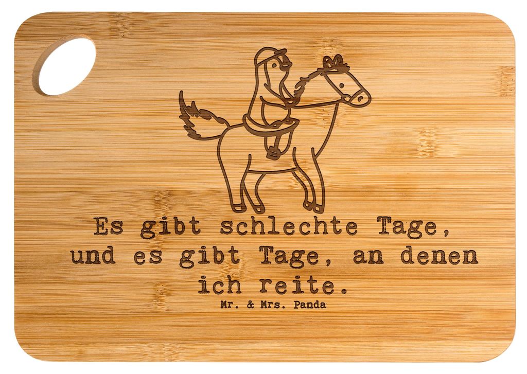 Mr. & Mrs. Panda Hackbrett Pferd Reiten - Transparent - Geschenk, Reitstall, Holzbrett, Reitverein, Frühstücksbrettchen, holzschneidebrett, Holzb...