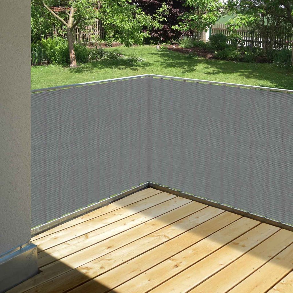 Balkonsichtschutz, 5 x 0,9 m