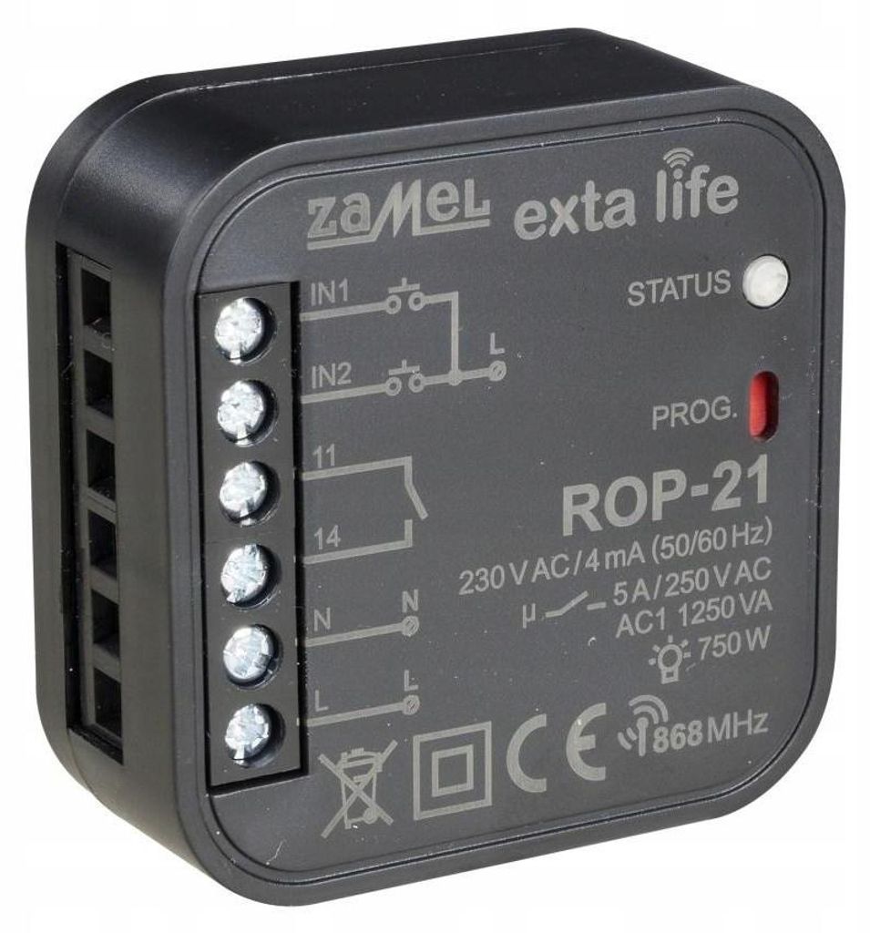 Rádiový přijímač1-kanálový, ROP-21, exta life Zamel Obrázek produktu 
