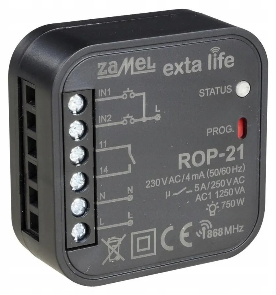 Récepteur ROP-21 Zamel : pilotez votre éclairage sans travaux de câblage