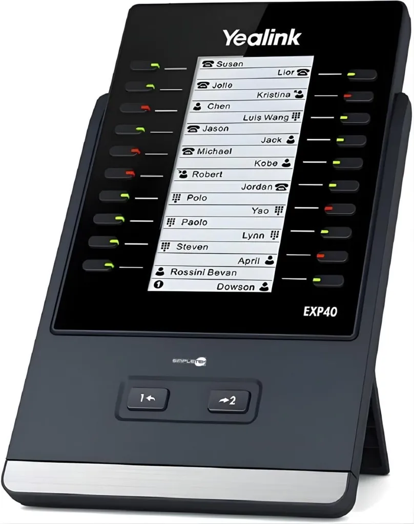 Yealink Exp40 Modulo Di Espansione 20 Tasti Per Sip-T46G Sip-T46S Sip-T48G