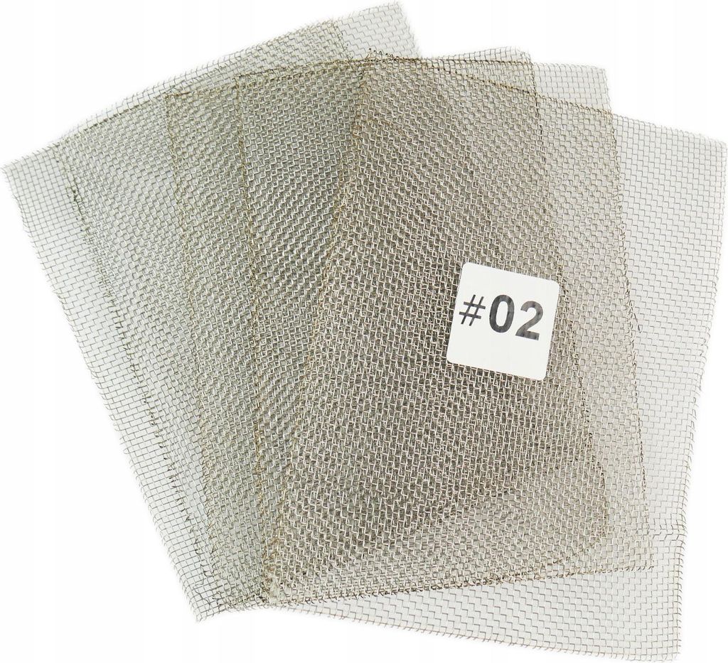 Halbelastisches Kunststoff-Schweißnetz, 5 Stück