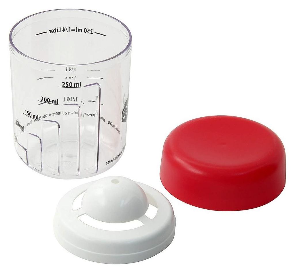 Dr. Oetker Mix- und Messbecher mit Eitrenner Ø 8 cm, 3-tlg. Produktbild 
