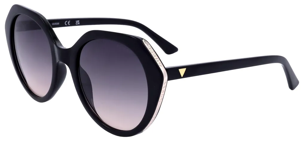 Lunettes de soleil pour femme Guess : Accessoire de Mode GF6201 Noir
