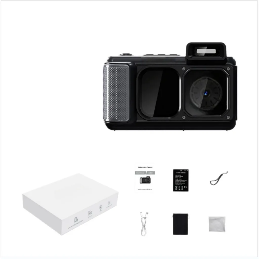 Caméra de plongée 48MP étanche 15m : Ne ratez plus vos photos de vacances