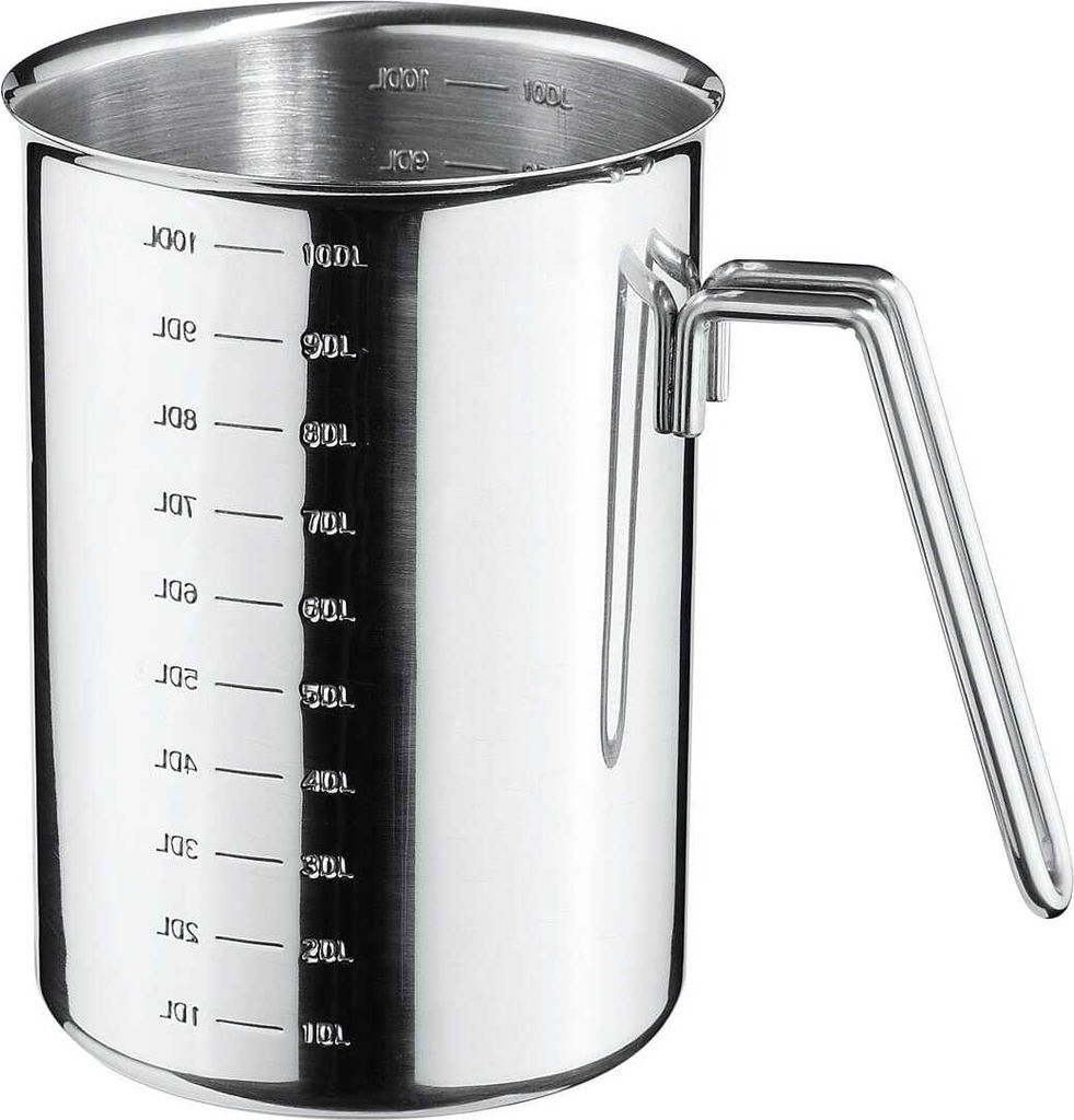 Küchenprofi Messbecher 1 L, Edelstahl Produktbild 