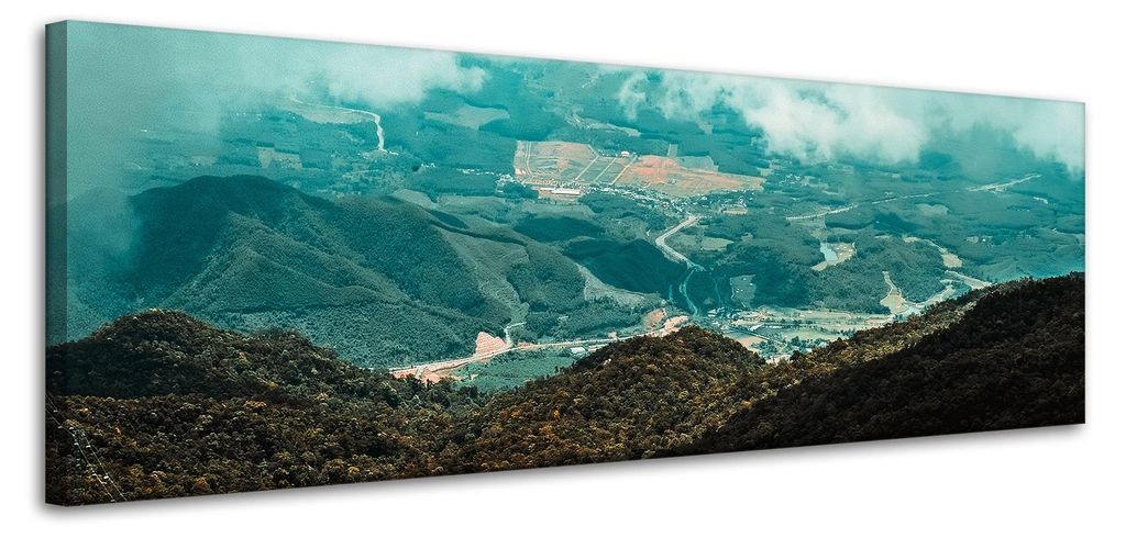 Leinwanddruck Naturlandschaft Hochland 120x40 cm
