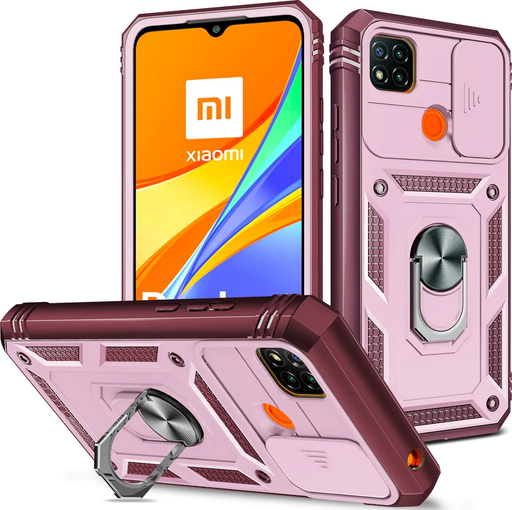 Custodia Redmi 9C Rosso Rosa: Proteggi la tua Privacy e i tuoi Urbi