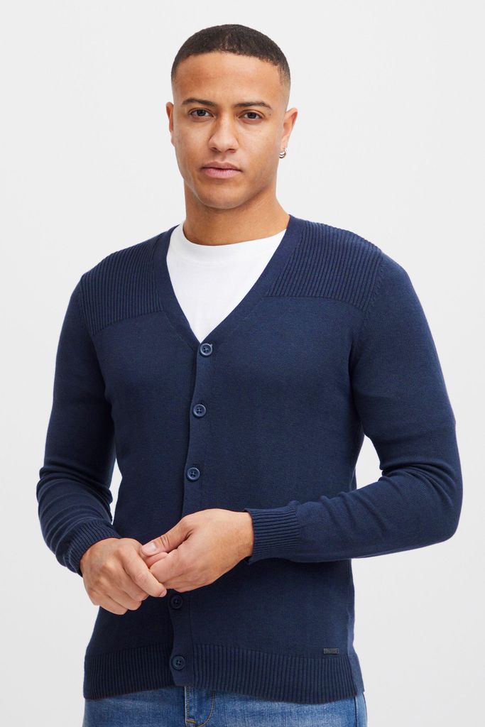 BLEND BHCaden Herren Strickjacke Cardigan Feinstrick Produktbild 