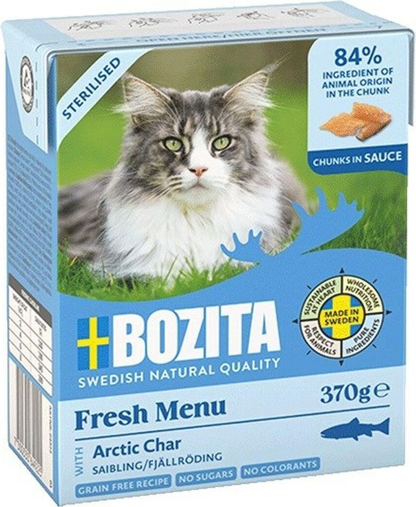 Bozita 370gx6 Stérilisé HiS m. Saibling