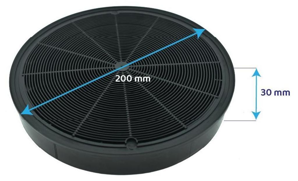 Keenberk Aktivkohlefilter – Passend Für Bosch DHZ 5345, Neff Z5102X5 & Andere Dunstabzugshauben