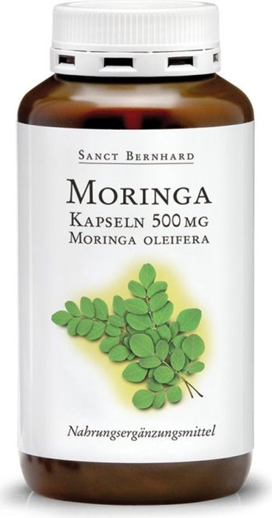 Sanct Bernhard Moringa Kapseln 500 mg - 240 Kapseln Produktbild 
