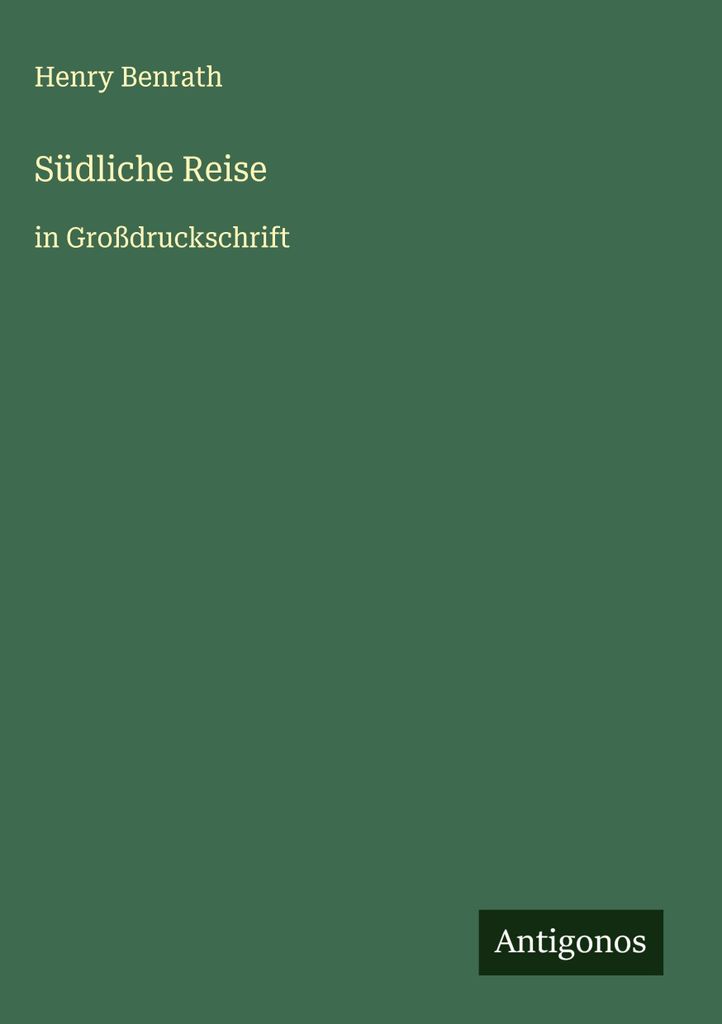 Südliche Reise