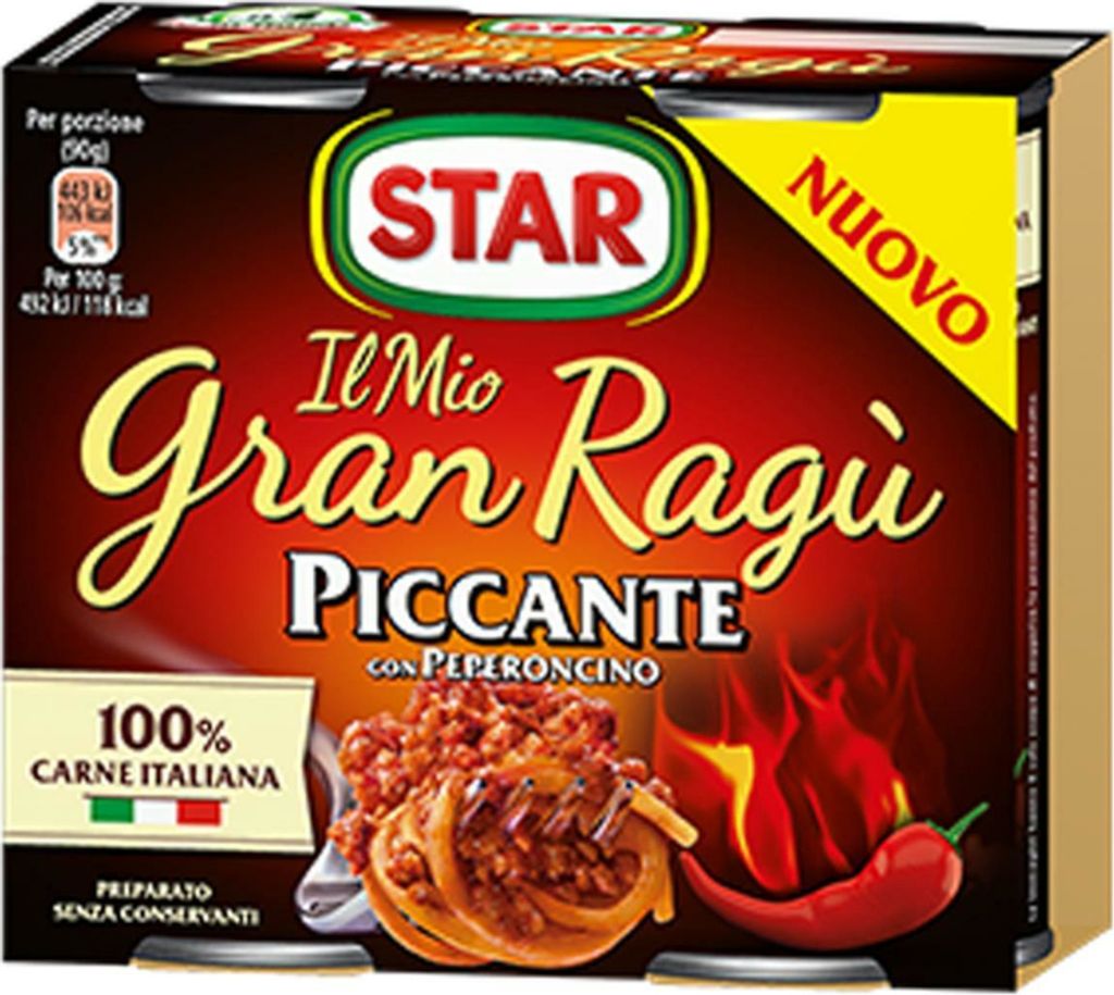 Star Gran Ragú Piccante con Peperoncino 2 x 180g Produktbild 