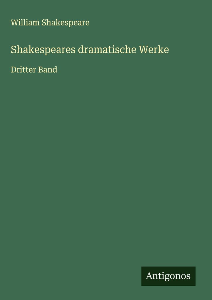 Shakespeares dramatische Werke
