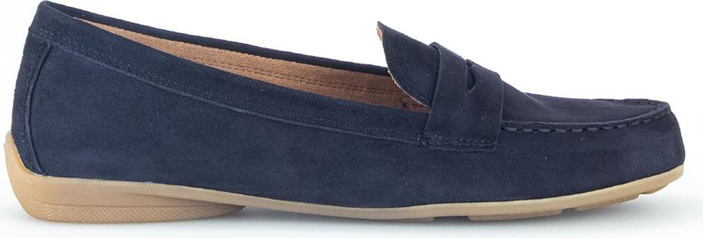 Gabor 4.200.16_6, Slipper & Mokassin in Blau für Damen, Größe 42,5