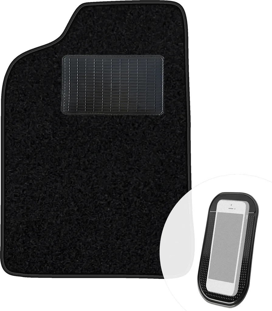 Tappetino Conducente Citroen CX (75-91) - Velours Nero moto-MOLTICO