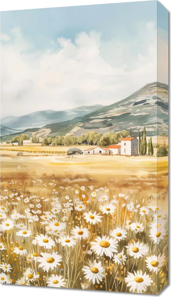 Image 40 x 70 cm Journée tranquille à la campagne - Décoration Murale