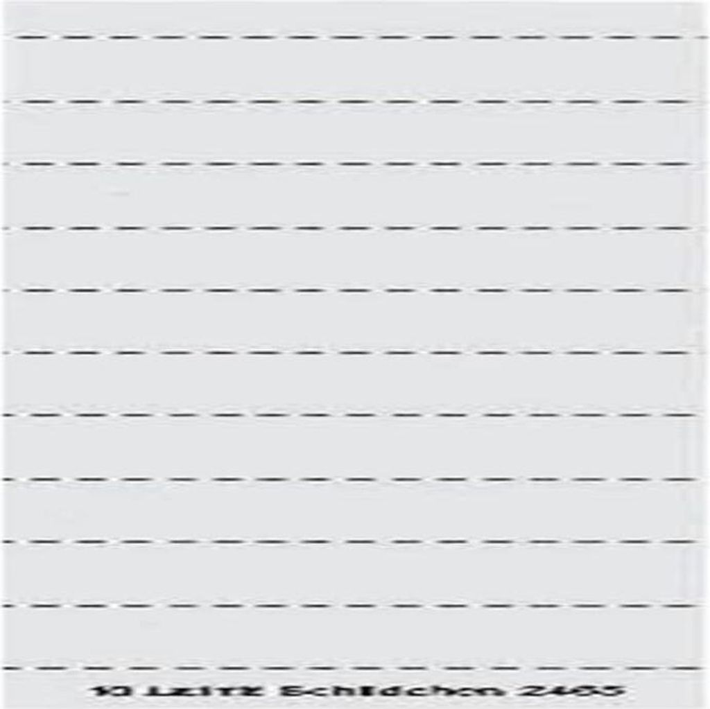 LEITZ Blanko Beschriftungsschildchen (B)50 x (H)15 mm weiß 3-zeilig 100 Stück