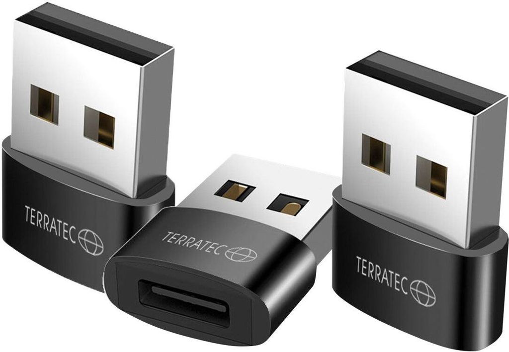 TERRATEC Adapter Connect C20 Set USB-A -> USB-C (3 Produktbild 