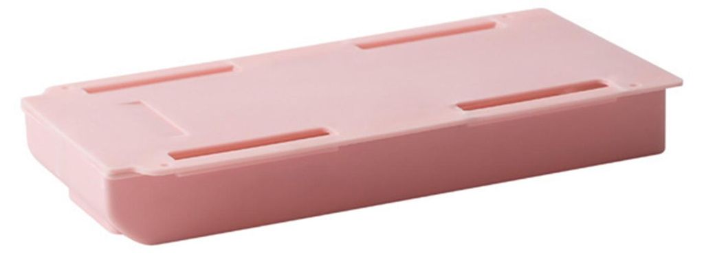 Selbstklebender, ausziehbarer Organizer für unter die Schreibtischschublade – Versteckte Aufbewahrungsbox für Make-up-Utensilien, Stifte und Sc...