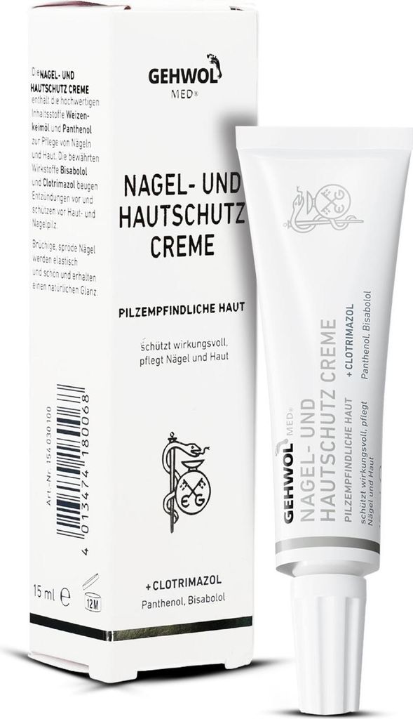 Gehwol Nagel- en huidbeschermingscrème, 15 ml Productafbeelding 