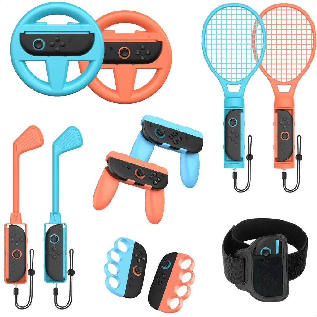 Accessoires de voyage pour Nintendo Switch 2 : Pack imoshion de 15 pièces