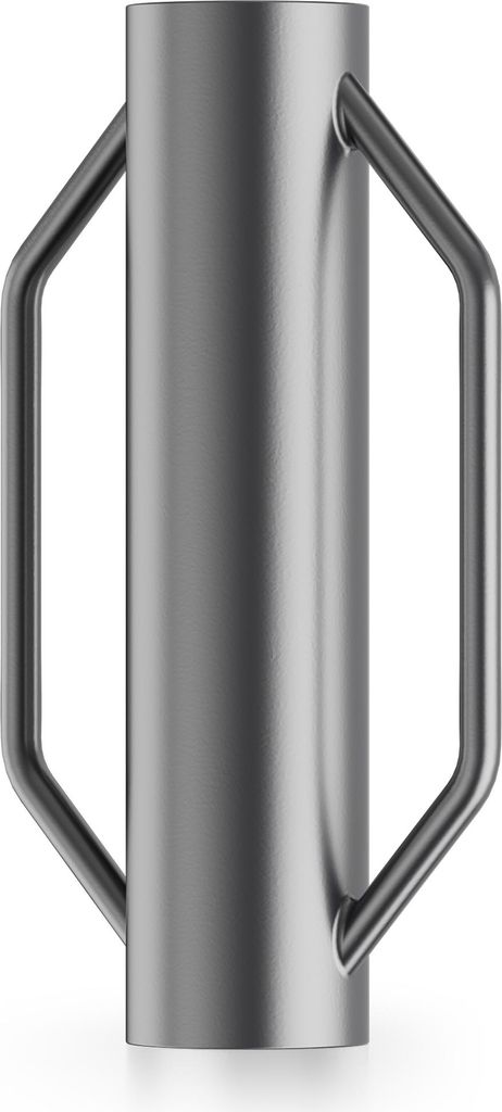 Wiltec Handramme Ø14 cm Zaunpfahlramme mit Handgriffe, Produktbild 