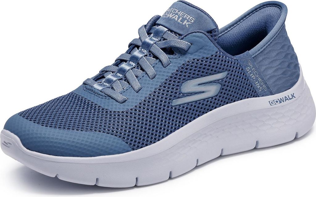 Skechers Damen Slip-ins blau Größe 37 Produktbild 