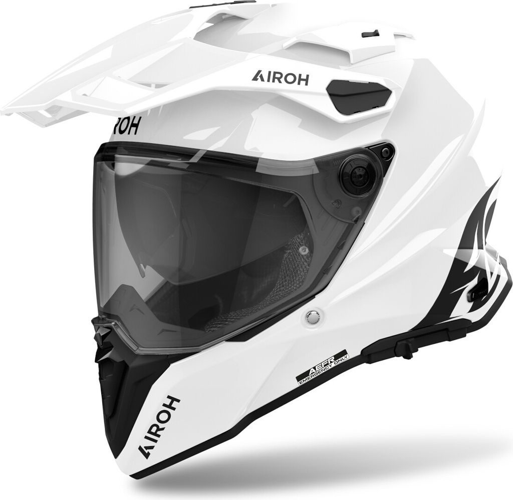 Airoh Commander 2 Color Motocross Helm, weiß, XS (53/54)