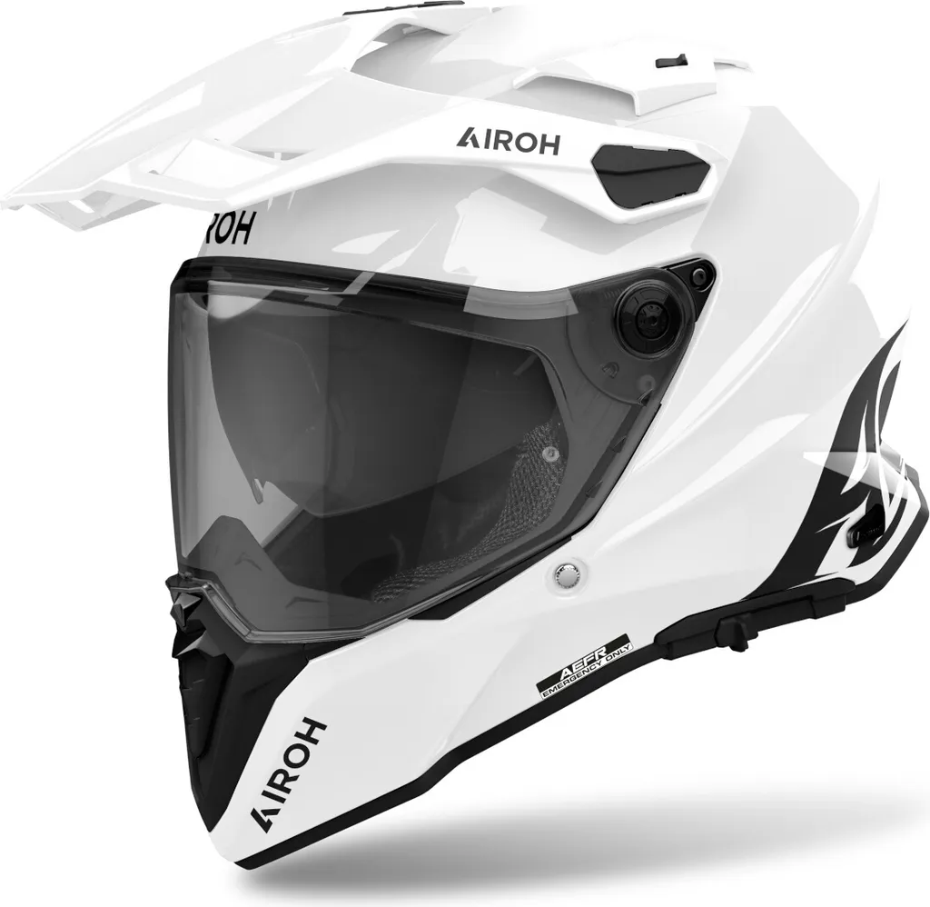Casque Airoh Commander 2 Color Blanc XS idéal Aventure et Voyage