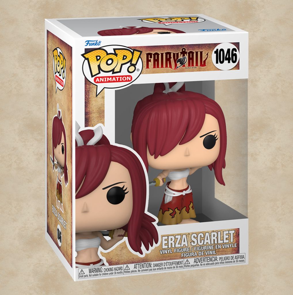 Funko Pop! Animation: Fairy Tail- Erza Scarlet + Pop! | Meses sin interés