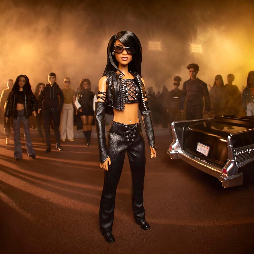 Barbie Signature Aaliyah Sammlerpuppe in schwarzem Produktbild 2