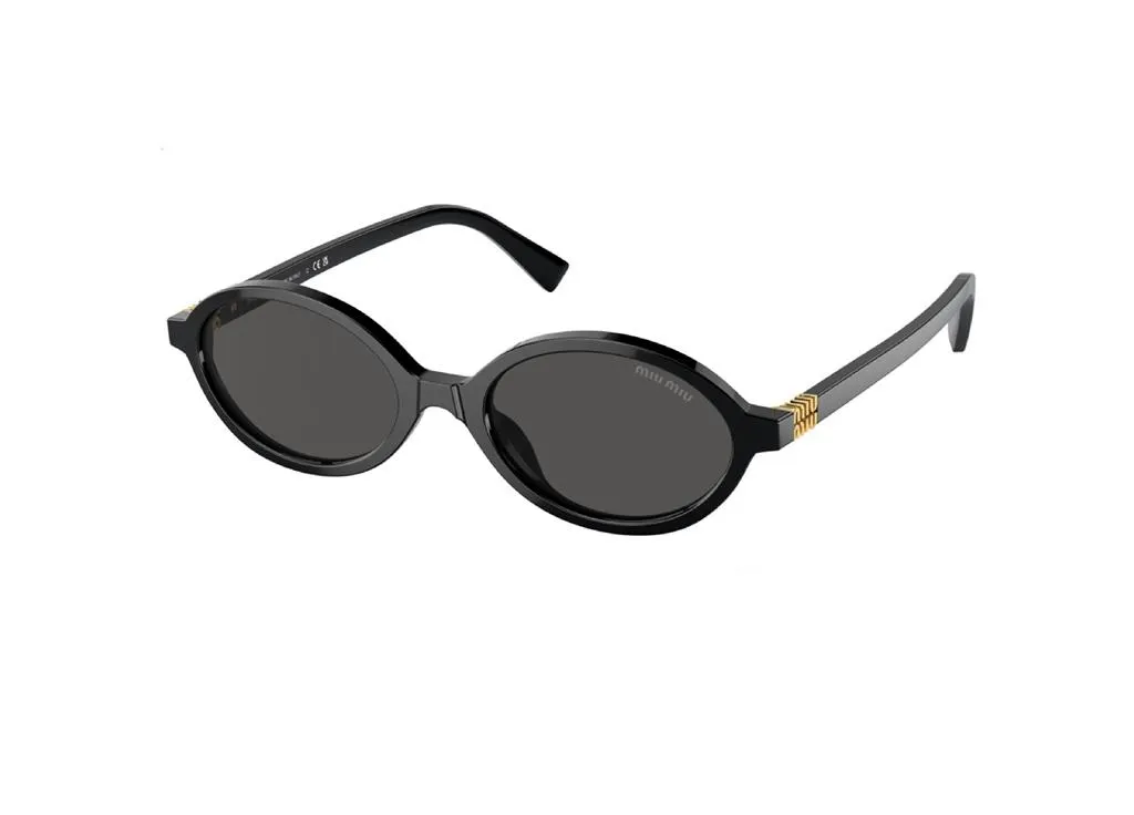 Lunettes Miu Miu MU 04ZS ovales noires : confort et vision sans reflet