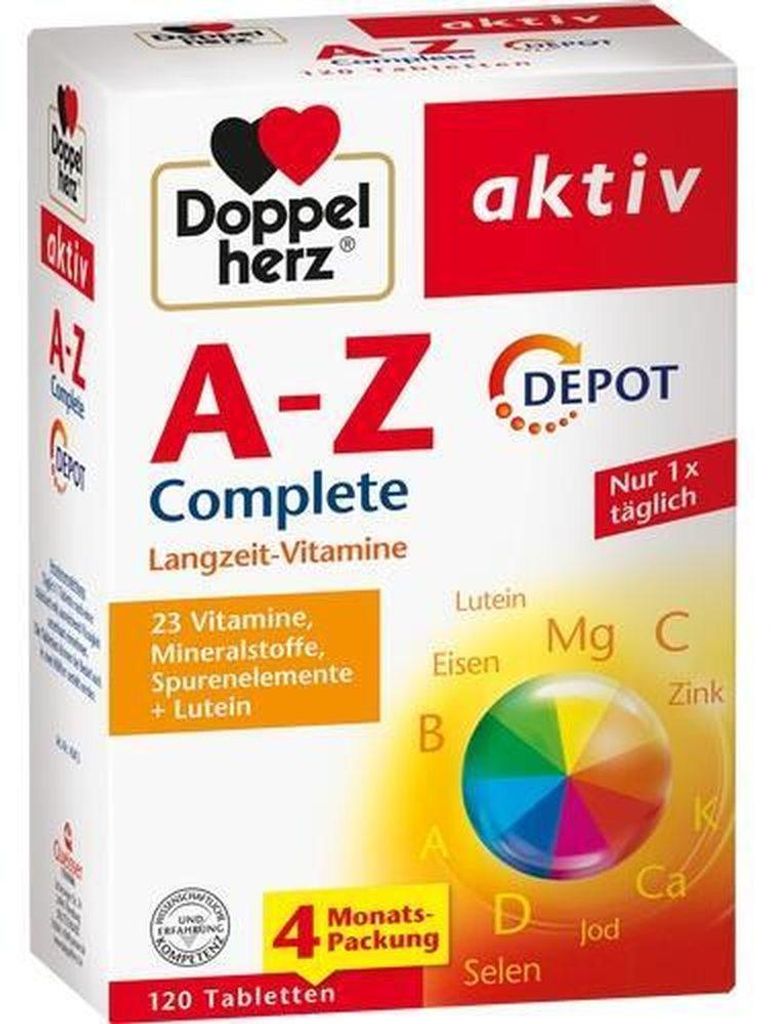Doppelherz A-Z Complete Depot Comprimés 120 St Image du produit 