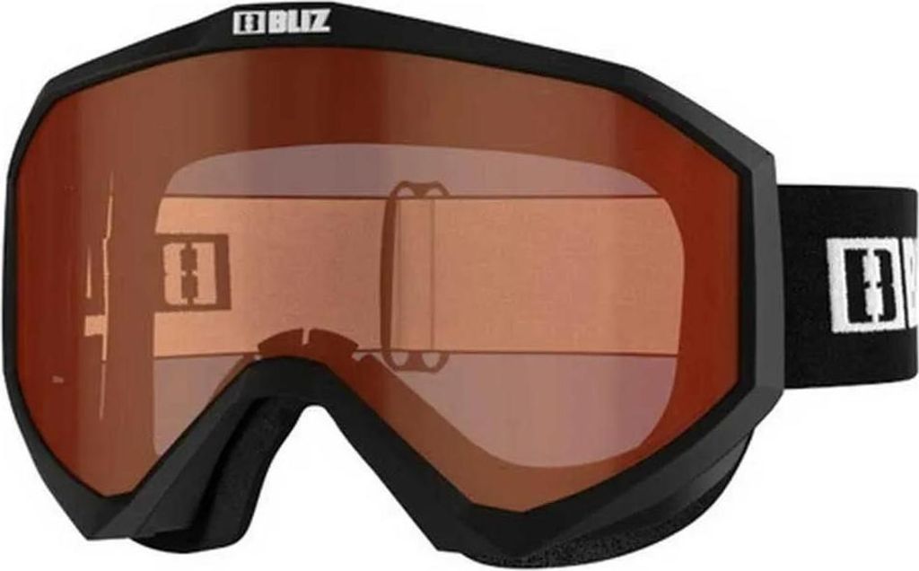 Bliz Liner Skibrille Schwarz Orange/CAT2 Herren,Damen Schwarz Orange/CAT2