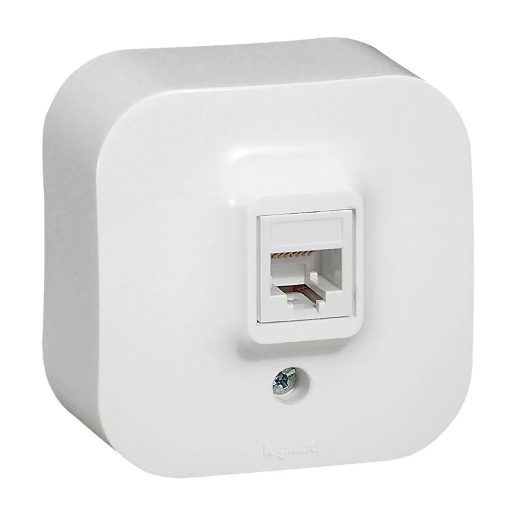 Presa RJ45 UTP categoria 5e per montaggio aperto Forix LeGrand - Bianco