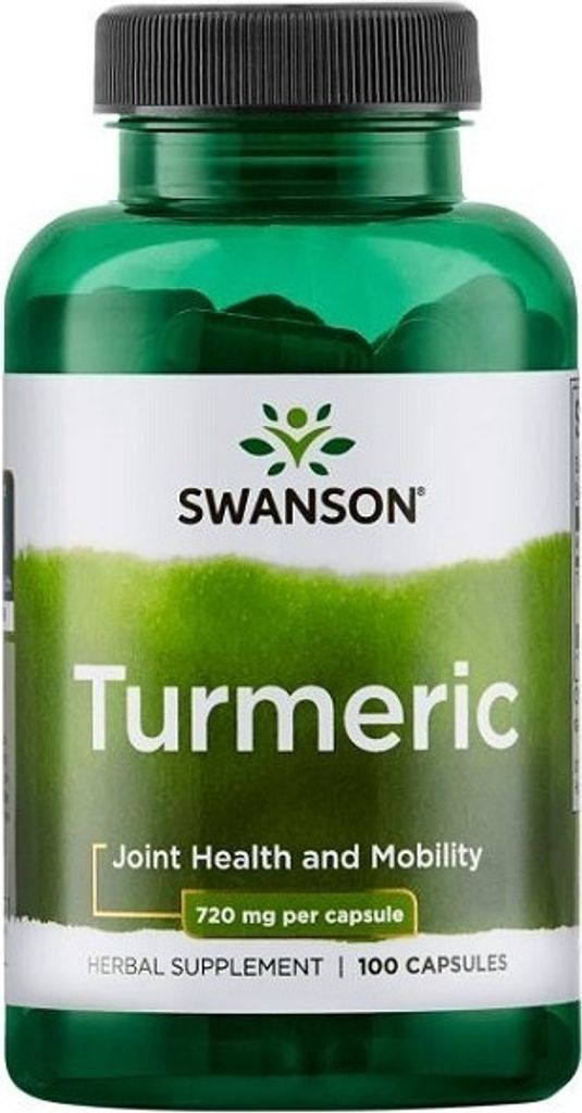 Kurkuma 720 mg 100 Kapseln Swanson Health Products Produktbild 