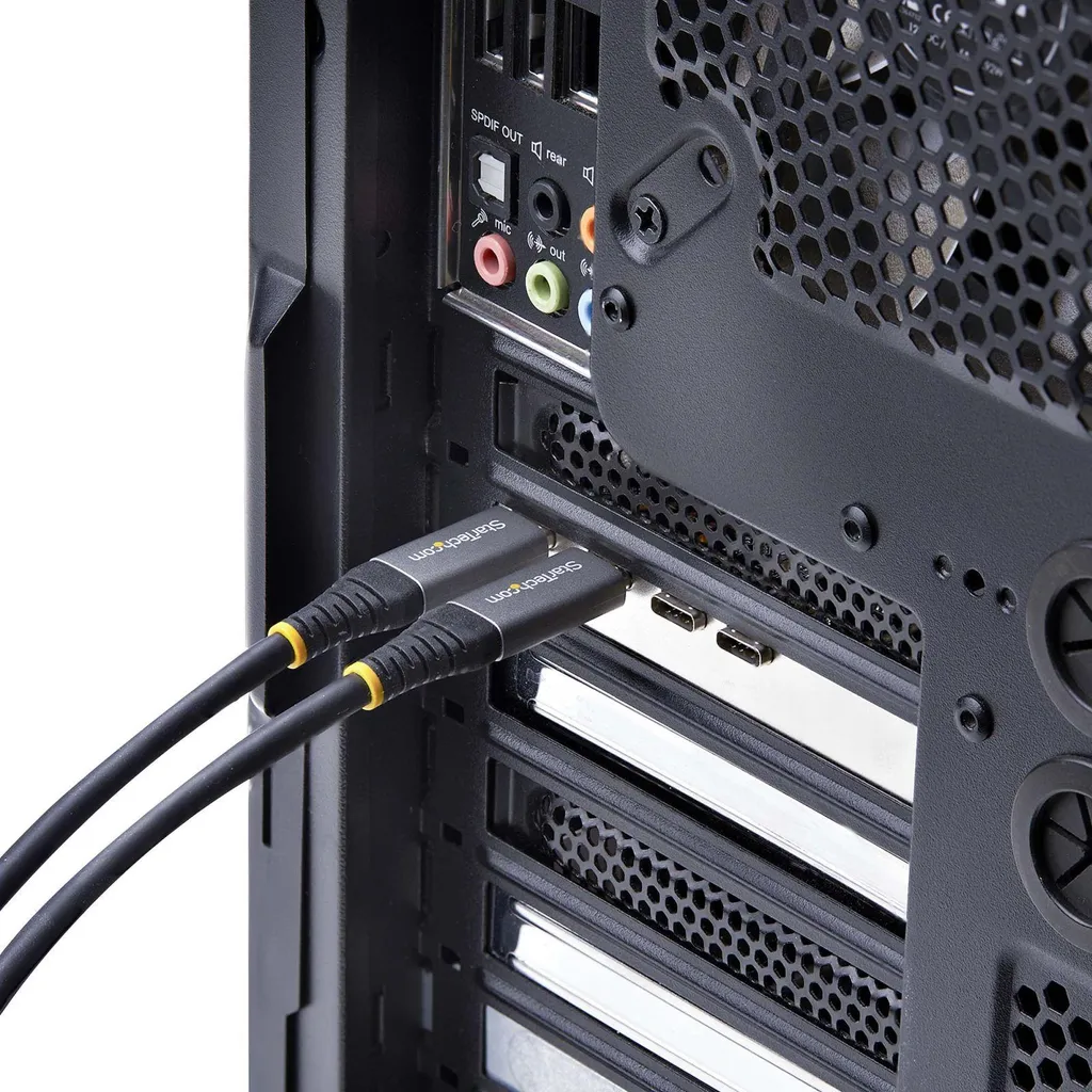 StarTech.com Carte PCIe USB 3.2 10Gbps - 4x USB-C et 1x USB-A Interne - 8