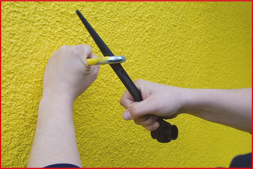 Clé d'échafaudage réversible KS TOOLS 10x13 mm - Réf 522.1013 Acier