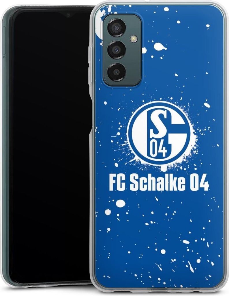 DeinDesign Handyhülle für Samsung Galaxy M23 5G Silikon Hülle Case Smartphone Schutzhülle FC Schalke 04 Logo S04